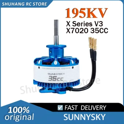 Sunnysky Langyu motor genuíno de terceira geração X7020 35cc 3D asa fixa drone potência de cruzeiro
