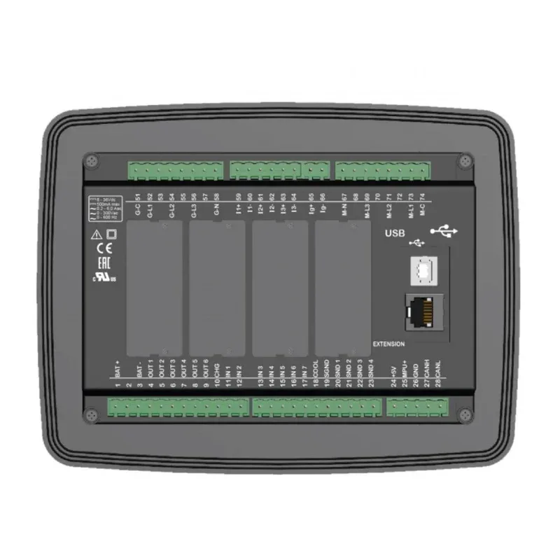 Painel de controle de falha de rede automática do gerador Xeon DKG D500/substituição do controlador AMD DATAKOM