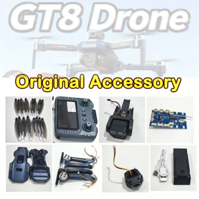Acessório para Drone LSRC GT8: Hélice GT8 / Braço do Motor A1/A2/B1/B2 / Câmera 4K / Carcaça / Peça do Controlador de Tela Grande