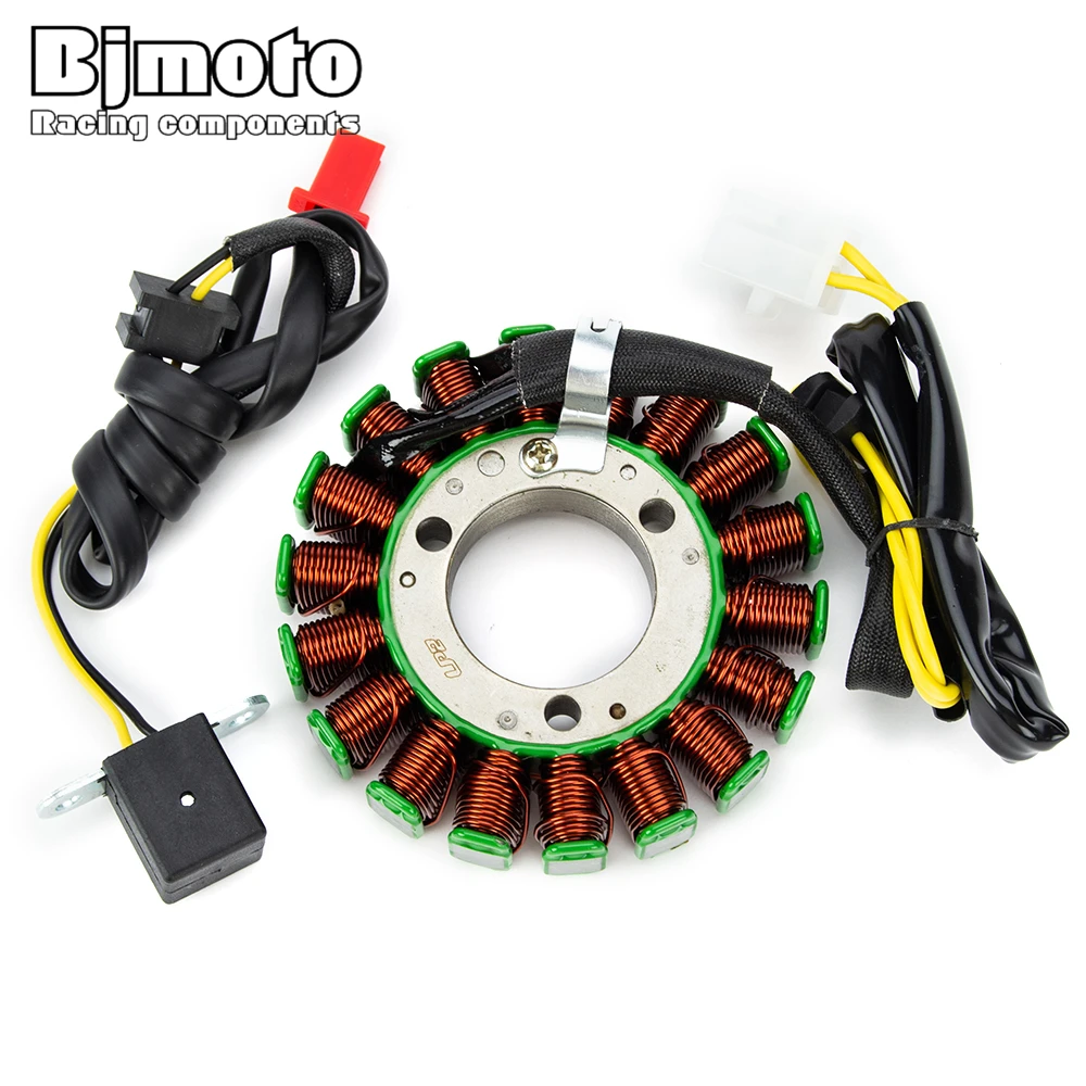 Bobina de estator + regulador retificador com junta para Kawasaki KLE400 KLE500 Vulcan 454 500 ER5 EX4 GPZ400S GPZ500S EN400 Twin - Image 2