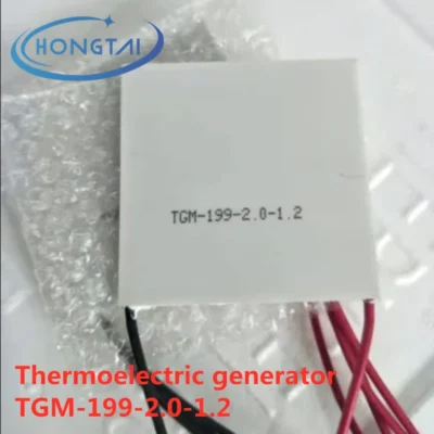 Gerador Termoelétrico TGM-199-1.2, Resistente à Temperatura, Geração de Energia, 7V, 4.2 A, 62x62mm, Módulo Termoelétrico 260 °, 1Pc