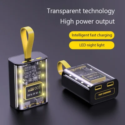 3*18650 caixa de carregador de bateria diy caixa de banco de potência carga rápida 5v 2a saída usb dupla caixa de armazenamento de bateria com luz noturna led