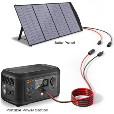 Painel solar 12awg para cabo adaptador xt60 5m/3m para allpowers r600 r1500 r2500 ecoflow rio delta anker bluetti gerador solar