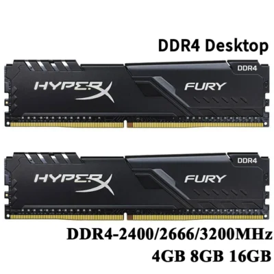 DDR4 RAM 16GB 8GB 4GB 32GB 2133 2400 2666MHz 3200MHz 3600MHz 1.2V PC4-21300 25600 28800 19200 DIMM 288pin Memória de desktop