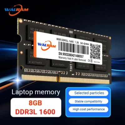 Wawram ddr3l 8gb memoria ram ddr3 1600mhz 1333mhz sodimm portátil ram ddr3 l 4gb 1600 1333 computador interno memoria para notebook
