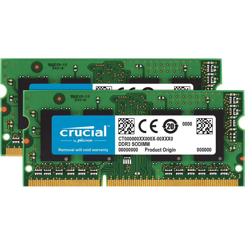 Crucial ddr3 ddr3l ram 8gb 4gb 2gb 1066mhz 1333mhz 1600mhz PC3-12800 10600 204 pinos 1.35v 1.5v portátil memória sodimm para notebook - Image 3