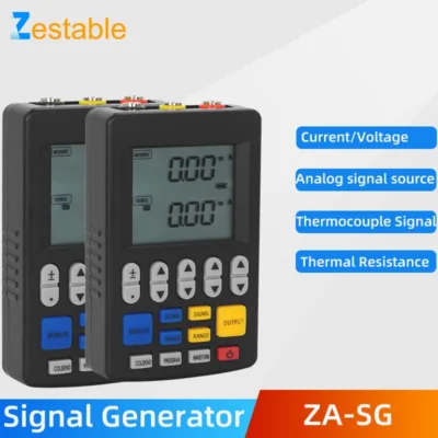 Gerador de sinal portátil 4-20ma, tensão de corrente analógica, temperatura, termopar rtd, fonte de sinal, calibrador de processo portátil