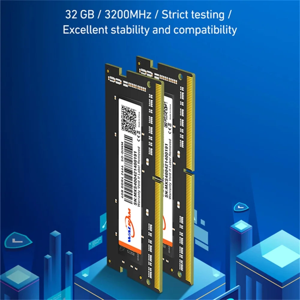 Walram ddr3 1600mhz memória ram ddr3l 8gb 4gb 1333mhz 1.35v 1.5v 240pin sodimm memória interna do portátil ram ddr3 1600 para notebook - Image 2