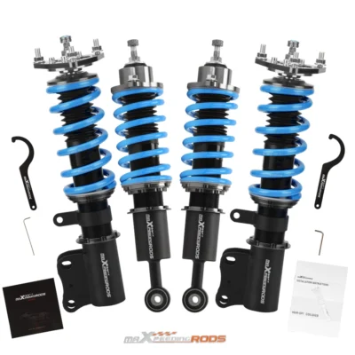 Ajustável amortecimento Coilovers suspensão, mola de bobina, amortecedores reduzindo Kit para Mitsubishi Lancer 08-16, 24 nível