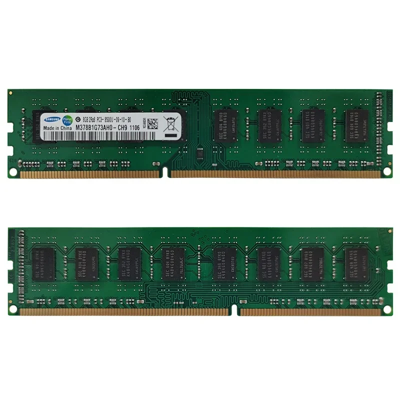 SAMSUNG DDR3 RAM 8GB 4GB 2GB 1600MHz Memória de desktop PC3-12800U DIMM 240 pinos 1.5V Memória RAM DDR3 - Image 4