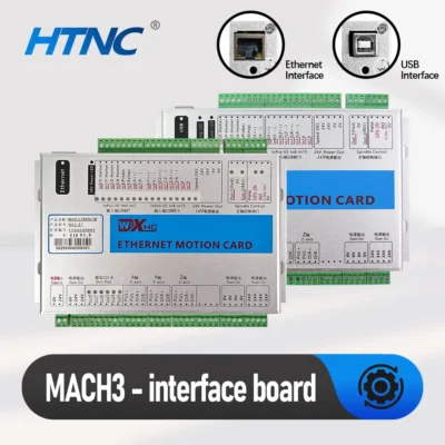 Wxhc mach3 controlador de movimento 2000khz gerador de pulso MK3-V MK4-V MK6-V dc 24v 0-10v analógico para servo motor de passo