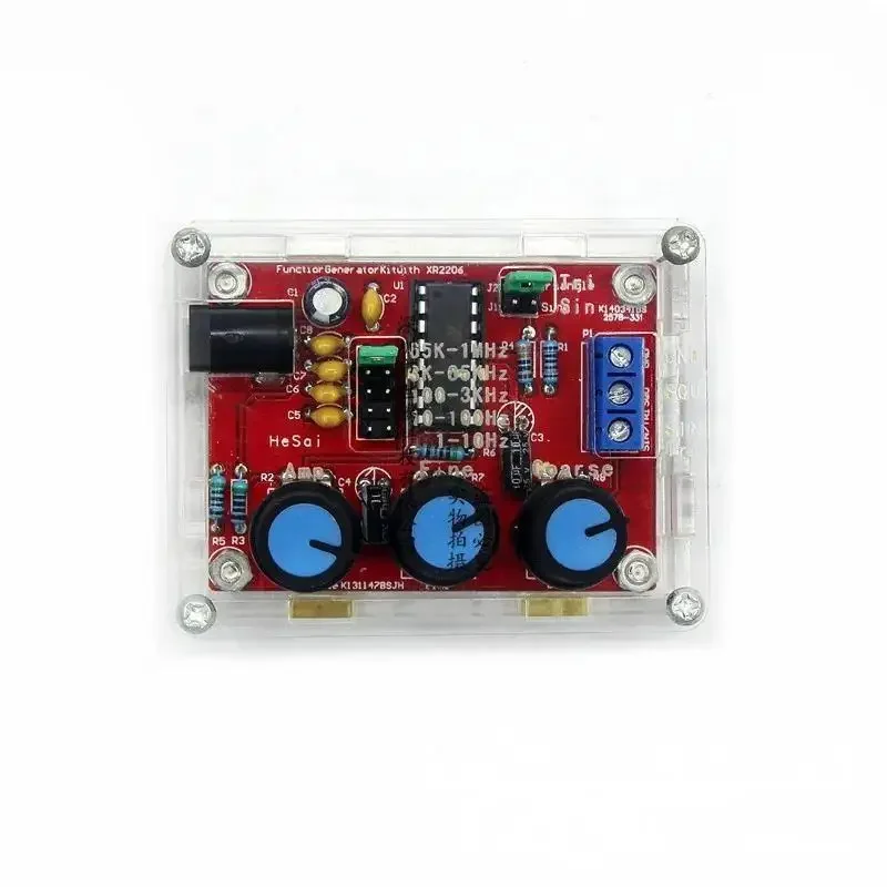 Kit gerador de sinal XR2206 de alta precisão - frequência ajustável de 1 Hz a 1 MHz, saída de onda senoidal/triangular/quadrada (construção DIY) - Image 5