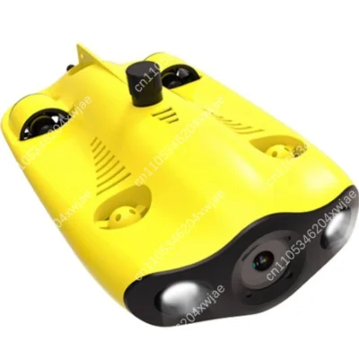 Mini robô submarino, drone subaquático para resgate e resgate, robô de exploração subaquática de alta definição