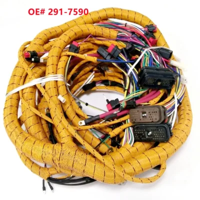 Alta qualidade novo 291-7590 2917590 Chicote de fiação do motor para escavadeira de porta-malas de carro Caterpillar
