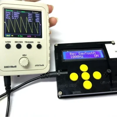 Nova função dds gerador de sinal senoidal quadrado triângulo serra onda baixa frequência + 9v 1a adaptador alimentação + clipe bnc