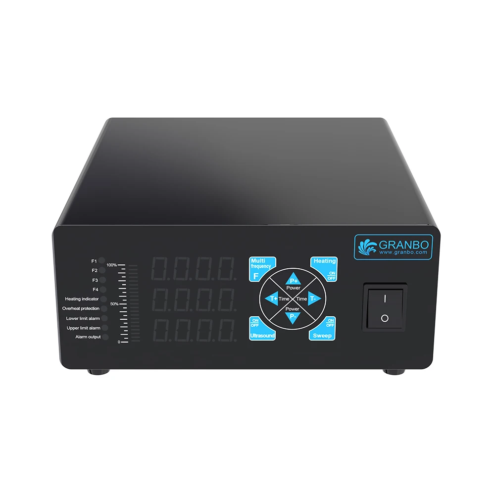 Granbosonic gerador ultrassônico 300w/600w frequência variável 25khz 28khz 40khz 80khz 120khz controlador de limpeza de driver pcb