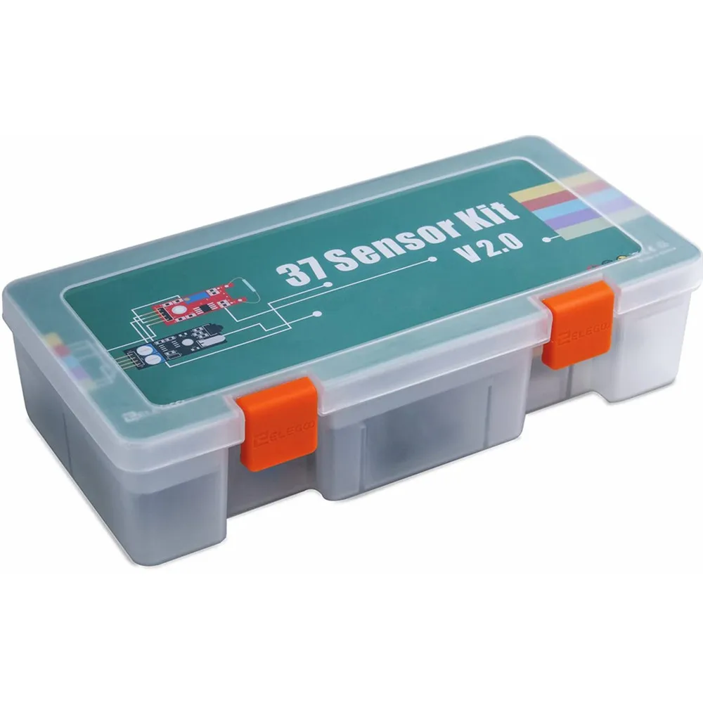 ELEGOO Kit de módulos de sensor 37 em 1 atualizado com tutorial compatível com Arduino IDE UNO R3 MEGA Nano Kit eletrônico DIY - Image 5