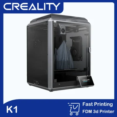Creality k1 impressora 3d speedy velocidade de impressão 600 mm/s/fluxo máximo hotend/nivelamento automático câmera al impressora 3d totalmente fechada