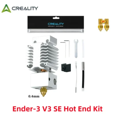 Creality ender 3 v3 se hotend kit extrusora montada de alta velocidade kit de extremidade quente cabeça de impressão de alta temperatura bocal de bronze presente
