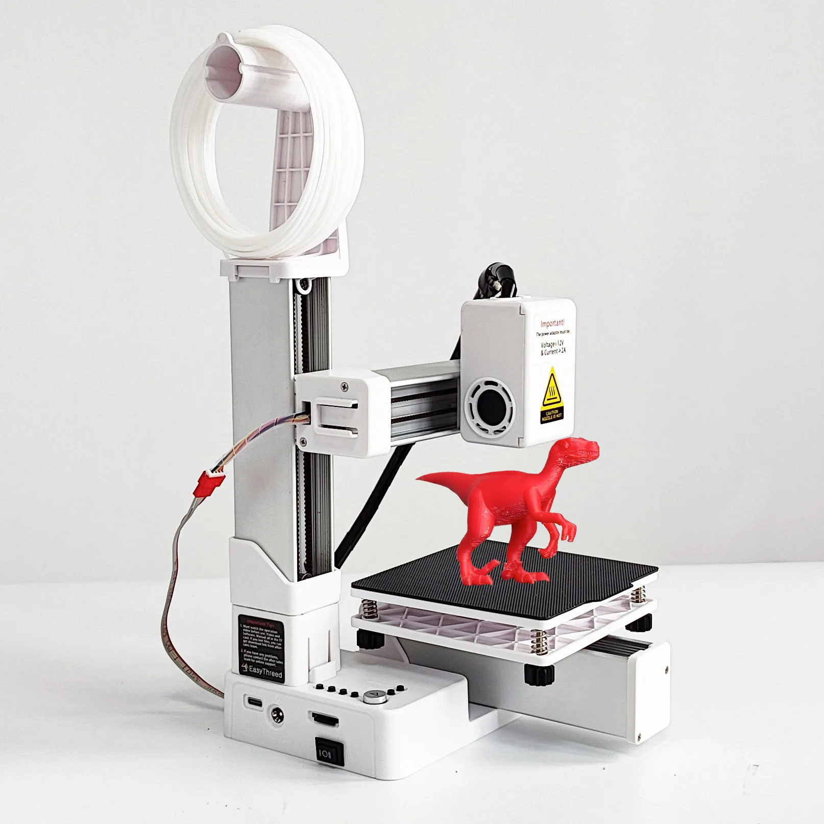 Impressora 3D EasyThreed K10 de Nível Básico usa TPU PLA 1.75mm