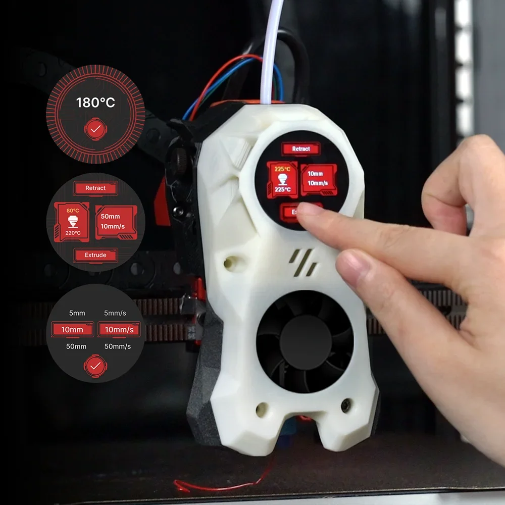 Bigtreetech knomi tela de exibição atualização de código aberto para klipper voron v2.4 ebb sb2209 pode voron stealthburner não para a1/p1/x1 - Image 5