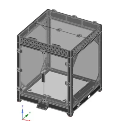 Sovol SV08 Max Kit completo de gabinete para PC com design de 4 mm de espessura por Nadir