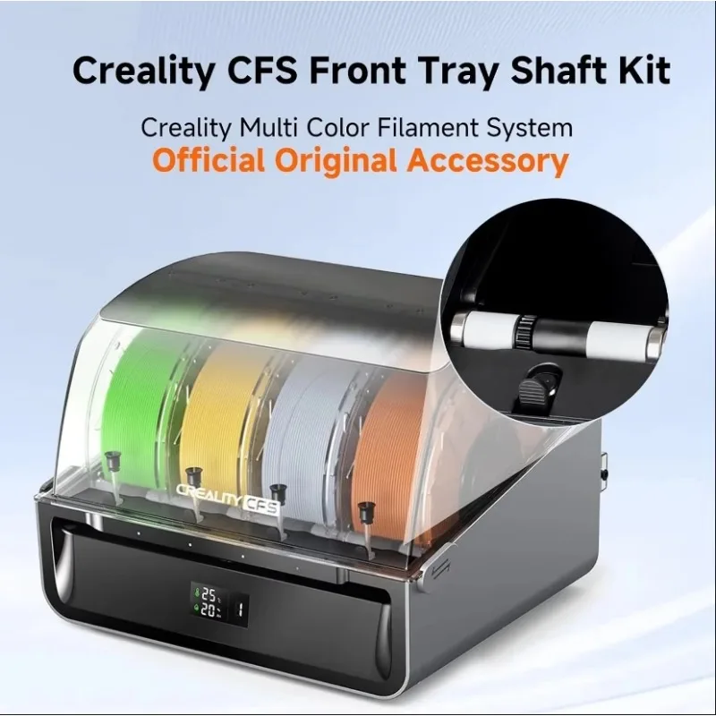 Creality Original CFS Kit de eixo da bandeja de alimentação_PPS+40%GF_PA46+30%GF_D16×d8×h5_5 para sistema de filamento CFS