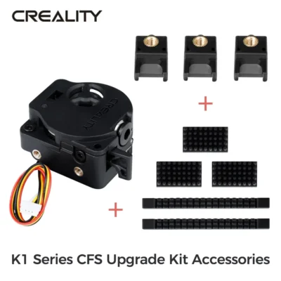 Creality K1 Series Kit de extrusora de atualização multicolorida e limpador de bico e cortador de filamento para impressão multicolorida Kit de atualização CFS