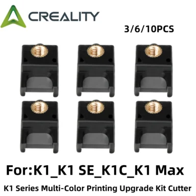 Creality 3/6/10 peças cortador de filamento para kit de atualização cfs corte rápido original para série k1 kit de atualização de impressão multicolorida cutt