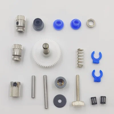 Kit de atualização de aço endurecido de engrenagem de acionamento duplo extrusora drivvegear para extrusora bmg para impressora 3d prusa i3 extrusora bowden