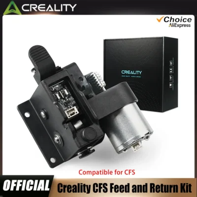 Kit de Alimentação e Retorno CFS da Creality com Motor com Escova 0.17A 24V L16.2 – Peça Original para Impressora 3D Multicor K2 Plus