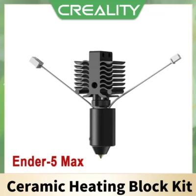 Creality Ender-5 Max Kit de bloco de aquecimento cerâmico Bico de troca rápida Bico de 0,4 mm 300 ° C Impressão de alto fluxo de alta temperatura