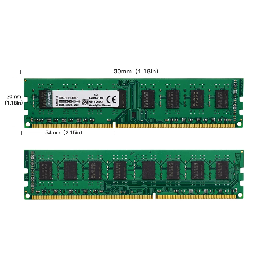 Kingston Memoria Ram DDR3 4GB 8GB 1600MHZ PC3-12800 1,5V 240Pin para computador desktop - Image 3