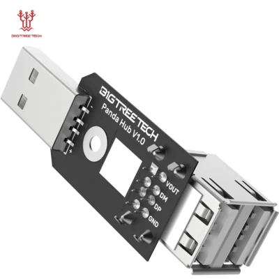 Bigtreetech panda hub original porta usb proteção peças de impressora 3d para bambu laboratório p1s p1p impressora 3d panda toque panda lux