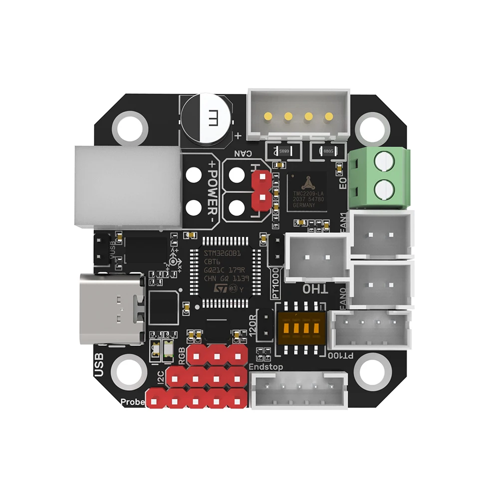Placa BIGTREETECH EBB36 EBB42 CAN GEN2 com suporte Canbus PT100 para Klipper Hotend HeadTool, motor de passo 36, peças para impressora 3D Ender3 - Image 4