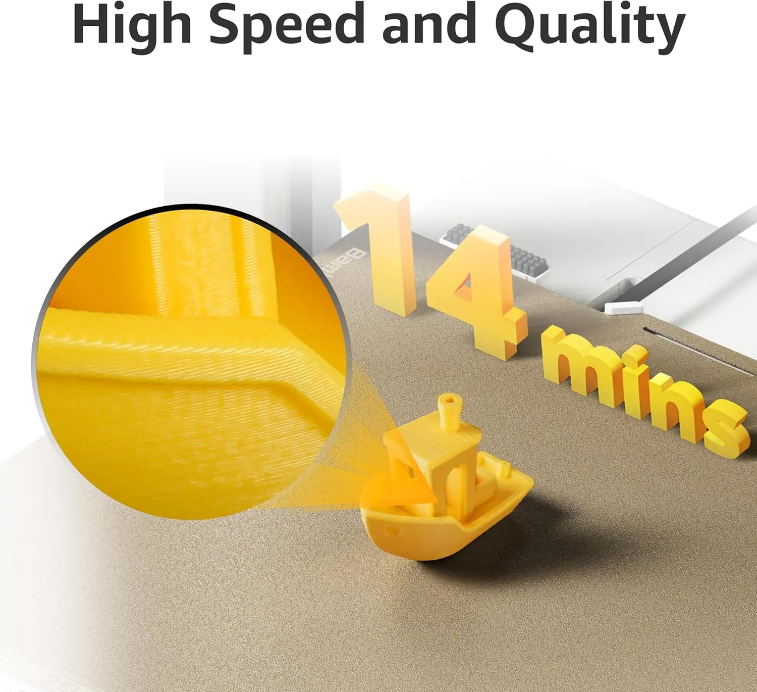 Bambu Lab A1 3D Printer Ams Lite High Speed 500mm/s and Precision Print Silently Plug and Play - Image 2