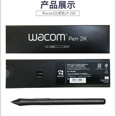 Caneta Stylus Sensível à Pressão, Caneta Level Tablet, Wacom LP-190, LP190K, 2048, CTL472, CTL672, CTL 490, CTL690, CTH490, CTH690