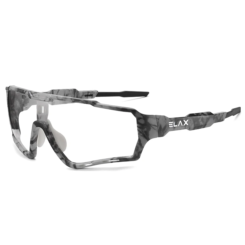 ELAX Marca Novo Estilo Óculos de Sol Fotocromáticos Esportes Homens Mulheres Mtb Bicicleta Óculos de Ciclismo - Image 2