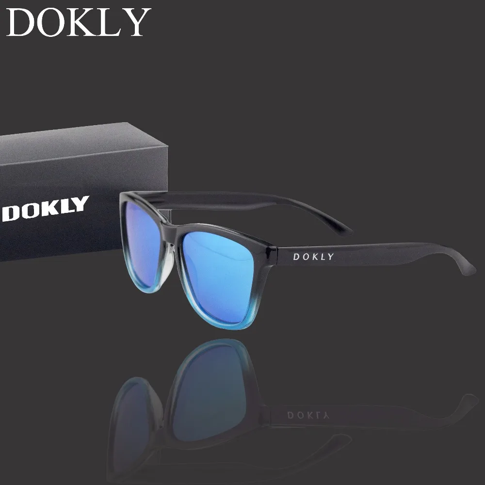Dokly óculos de sol polarizados reais, óculos de sol polarizados para homens e mulheres, óculos de sol quadrados - Image 2