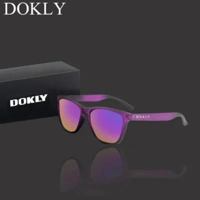 Dokly óculos de sol polarizados reais, óculos de sol polarizados para homens e mulheres, óculos de sol quadrados