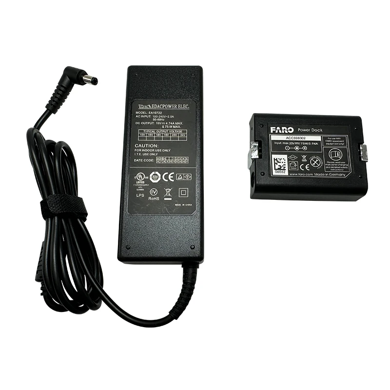Carregador de Bateria para Scanner a Laser 3D ACCSS8002 para Bateria Faro Focus S70 S150 S350 M70 - Image 4