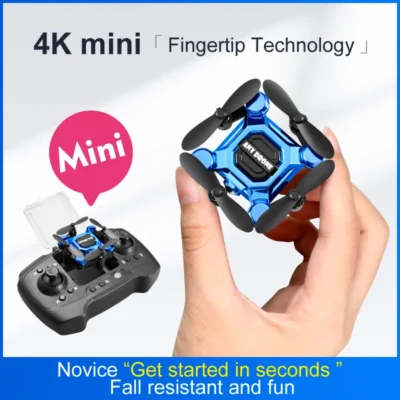 K04 mini aeronave de armazenamento dobrável mini drone fotografia aérea drone explosivo de alta definição 4k profissional mavic air2