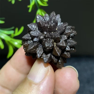 Cristal natural hematita egito profecia pedra quartzo pedras preciosas geode jardim minerais espécime wicca espiritual decoração para casa