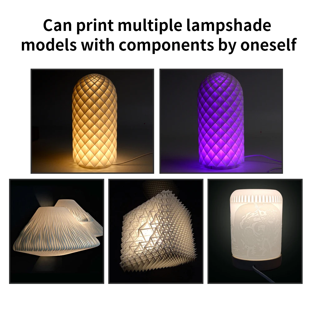 Para bambu laboratório kit de lâmpada led 001 branco quente dc 5v 3w rgb para bambu laboratório peças impressora 3d oficial acessórios do laboratório bambu com controle remoto - Image 6