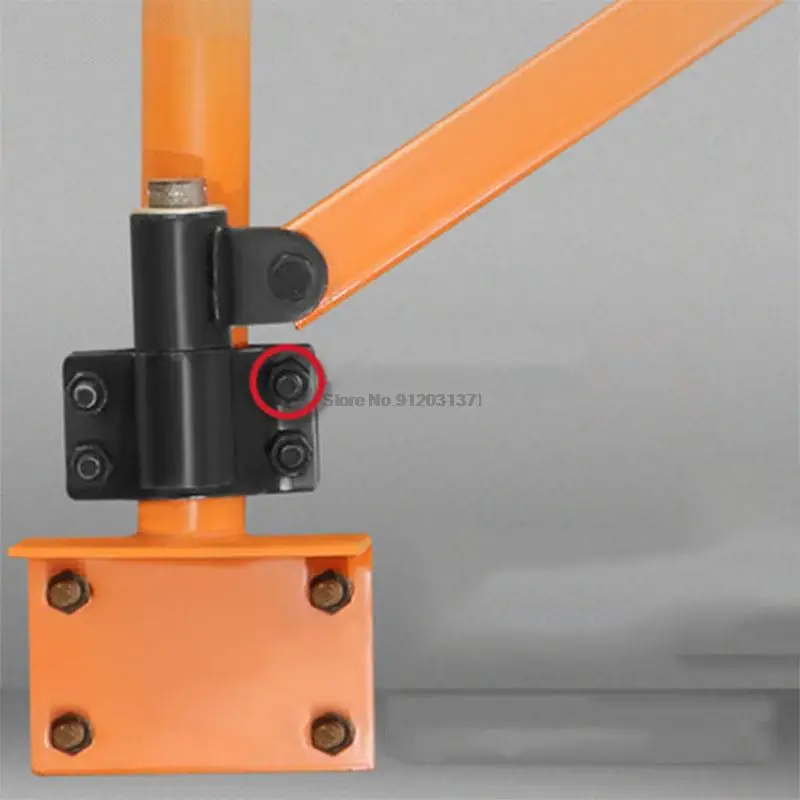 Talha elétrica guindaste pequeno 220v 510w 200kg pequena máquina de elevação suporte de fixação de parede multifuncional guindaste interno doméstico - Image 3