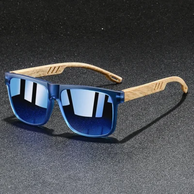 Moda vintage quadrado quadro óculos de sol das mulheres dos homens pesca condução homem marca luxo designer óculos de sol uv400