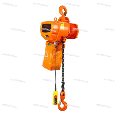 A corrente elétrica da grua da grua da corrente da grua 380V que levanta a corrida fixa