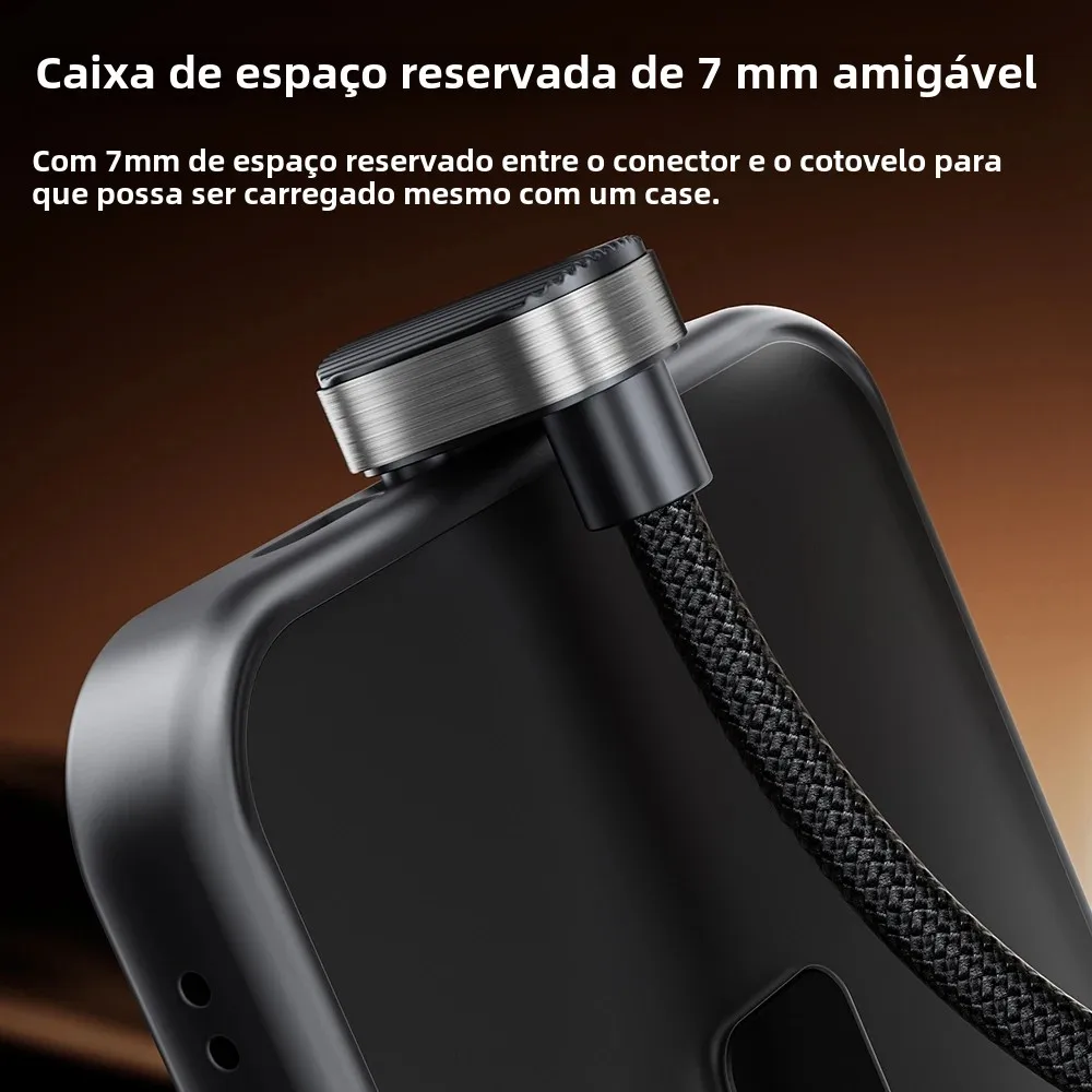 Toocki 100w em forma de u cotovelo de 180 graus tipo c para tipo c cabo de jogo móvel usb c para iluminação cabo de carga rápida para iphone xiaomi - Image 2
