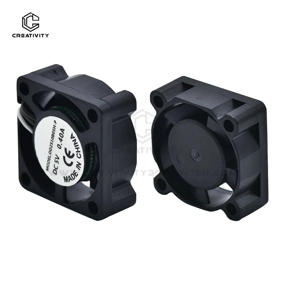 Ventilador Original Lab X1 P1P P1S 5015, Mini Ventilador 2510 5V 15000 rpm/min com Cabo para Impressora 3D Bamboo - Image 6