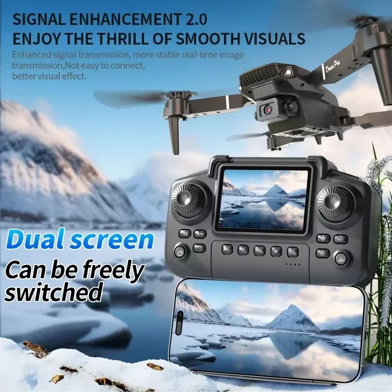 E88pro drone 8k 5g profissional hd câmera dupla fotografia aérea aeronaves de controle remoto quadcopter brinquedos 15000m 2025 - Image 2